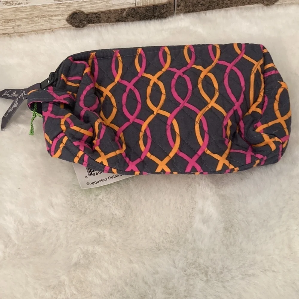 Vera Bradley Medium Cosmetic Jazzy Swirls Bag